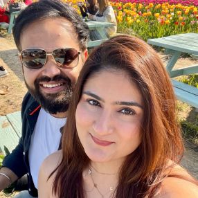 Vaishali, Family in Milton