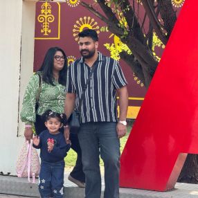 Saravjeet Singh, Family in Caledon Village