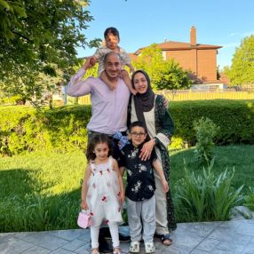 Asmaa, Famille à Vaughan