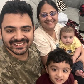 Piyushi, Family in Waterloo