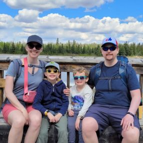 Christine, Family in Red Deer