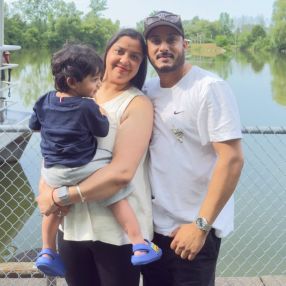 Dalmeen, Famille à Cambridge