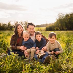 Kimberly, Famille à Edmonton