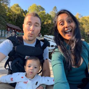 Shalini, Family in Carignan
