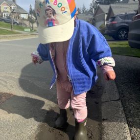 Adrienne, Famille à Langford