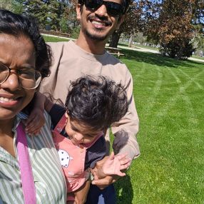 Anusha, Family in Waterloo