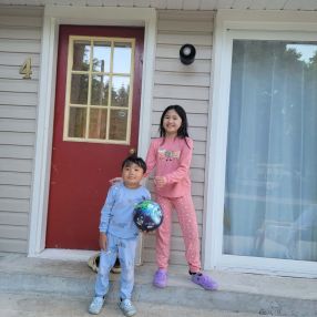 Brielene, Family in Peterborough