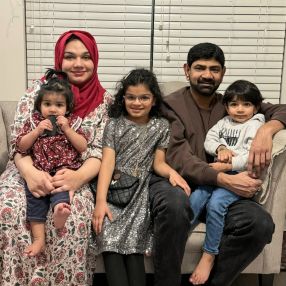 Fareha, Family in Surrey