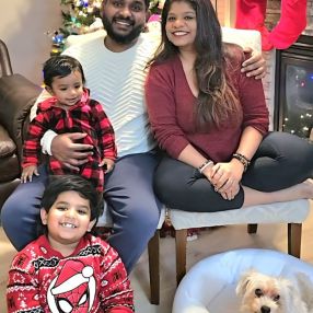 Gayathri, Famille à Airdrie