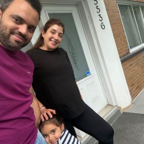 Hiba, Family in Montreal