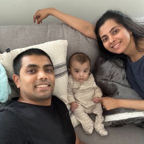 Ashish, Famille à Vaughan