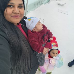 Damini, Family in Spruce Grove