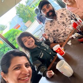 Tanjyot, Family in Burnaby