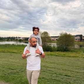 Mirna, Family in Spruce Grove