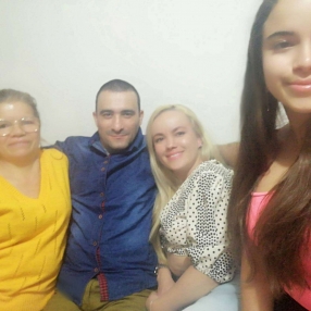 Yerid Yomara, Familia en Manizales