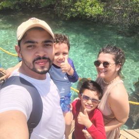 Juan Luis, Familia en Barranquilla