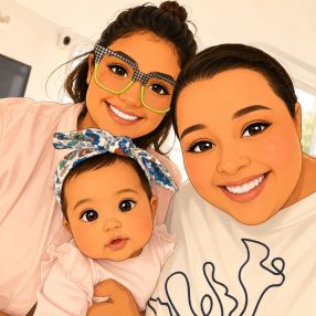 Alejandra, Familia en Bogotá