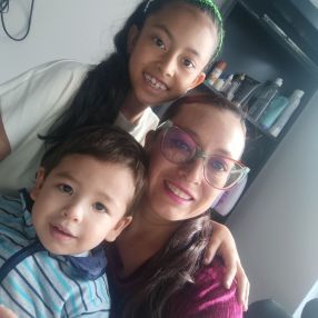 Natalia, Familia en Bogotá