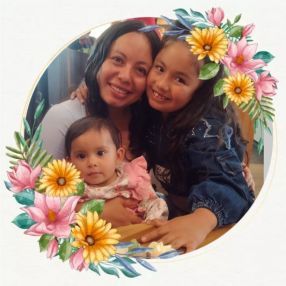 Adriana Solange, Familia en Bogotá