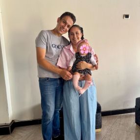 Juanita, Familia en Bogotá