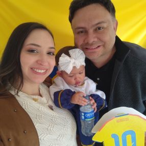 Christian, Familia en Bogotá