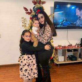 Daniela, Familia en Bogotá