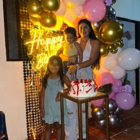 Tianny maigrelys, Familia en Cúcuta