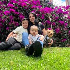 Daniela, Familia en Fusagasugá