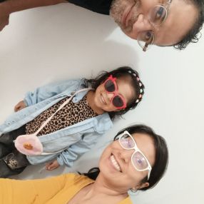 Lucerito Yamdú, Familia en Lima
