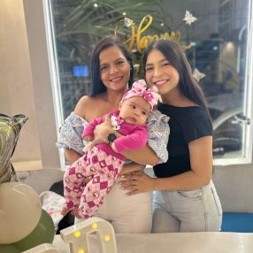 Daniela, Familia en Cartagena de Indias