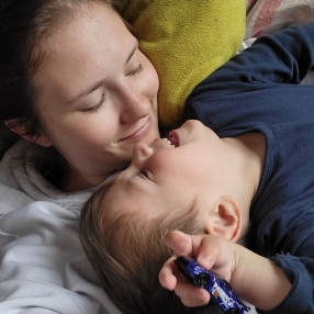 Michelle, Familie in Aschaffenburg