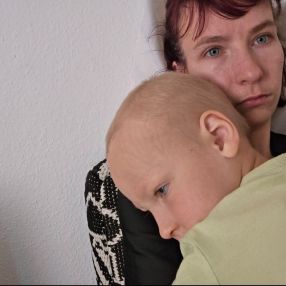 Olha, Familie in Cottbus
