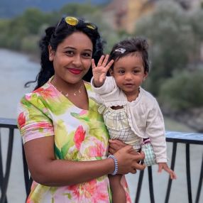 Arpitha, Familie in Neu-Ulm