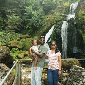 Akshatha, Familie in Fellbach