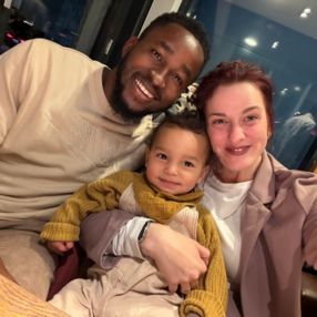Denise Caleb und Elino, Familie in Halstenbek