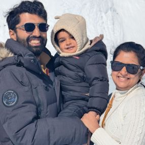 Shri, Familie in Bruchsal