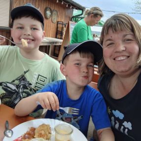 Steffi, Familie in Dieburg