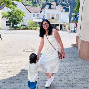 Samiksha, Familie in Frankfurt am Main