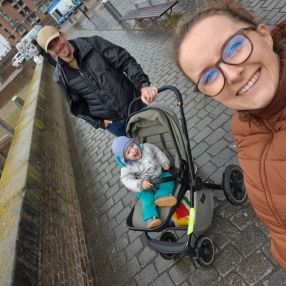 Carolin und Patrick, Familie in Bonn