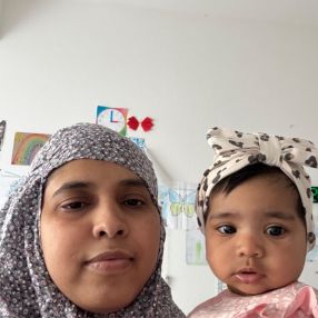 Sharmin, Familie in Fürth