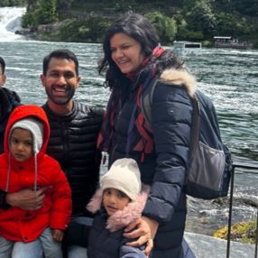 Kiran, Familie in Böblingen