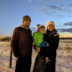 Audrey, Familie in Germering