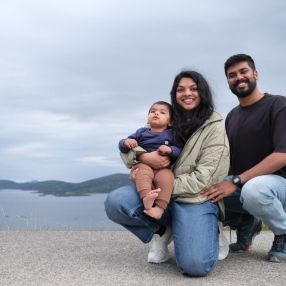 Ashritha, Familie in Esslingen am Neckar