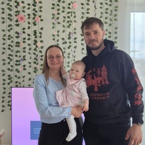 Giedrė, Familie in Roth