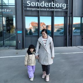 Khaing, Familie in Flensburg