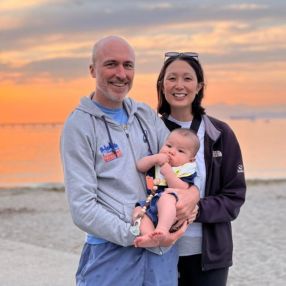 Andreas und Stephanie, Familie in Bonn