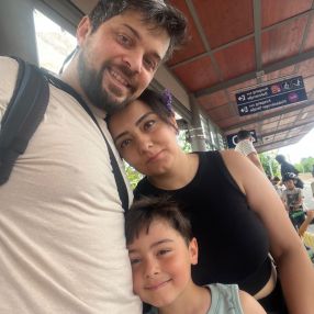 Merve, Familie in Falkensee