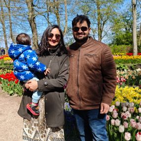 Harsh, Familie in Bielefeld