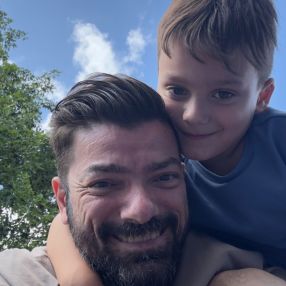 Dimitris, Familie in Landstuhl
