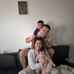 Mónica Susana, Familie in Münster